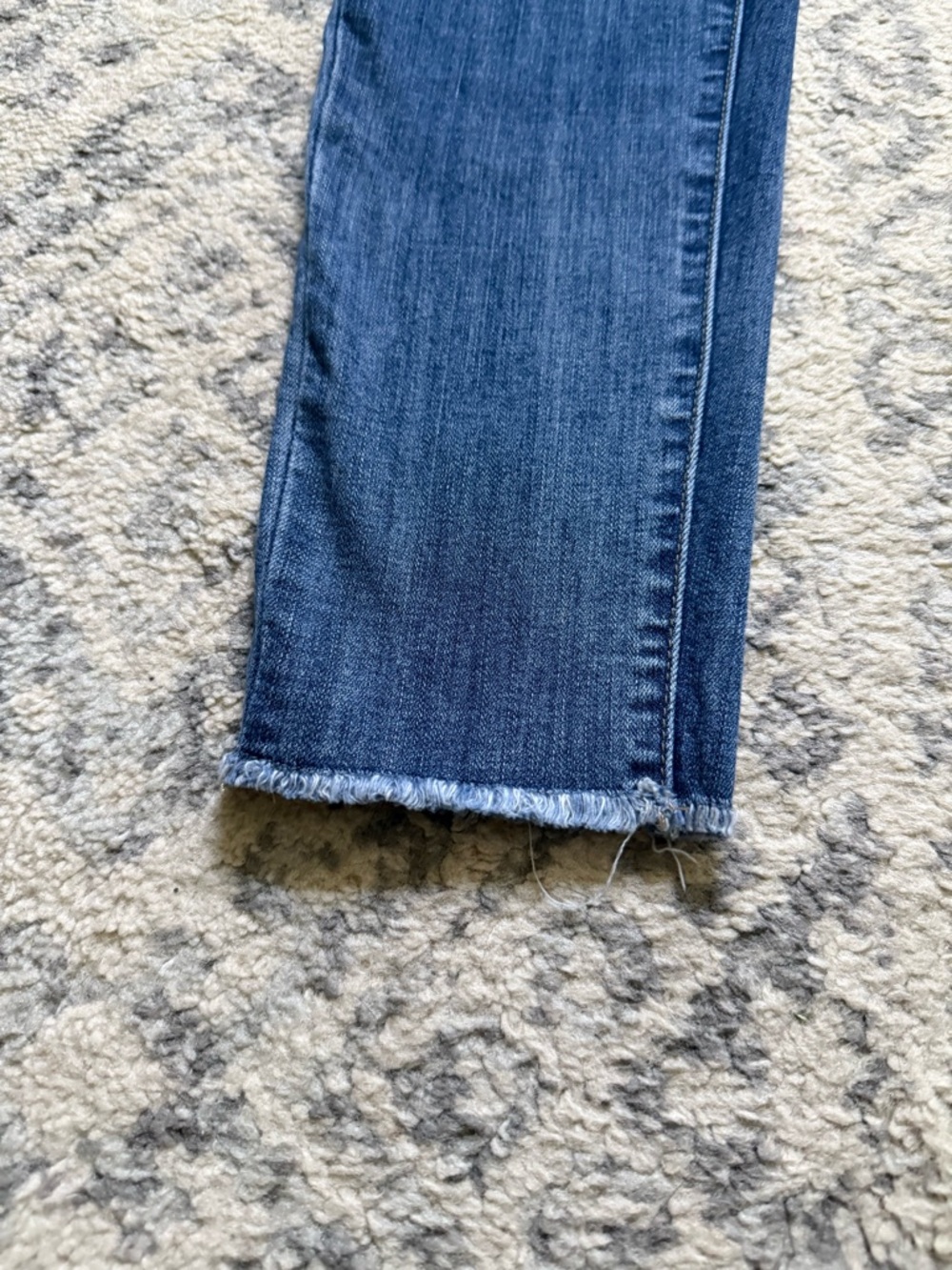 RISEN high rise skinny Jeans with Subtle Distress - Picture 5 of 10